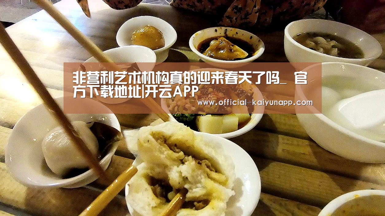 非营利艺术机构真的迎来春天了吗_ 官方下载地址|开云APP